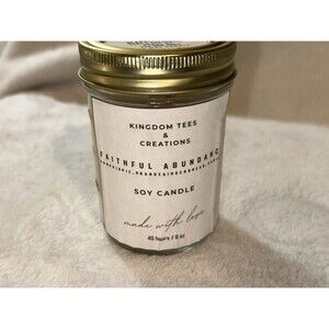 Kingdom Tees Faithful Abundance Soy Candle 40 Hours Burn Time
